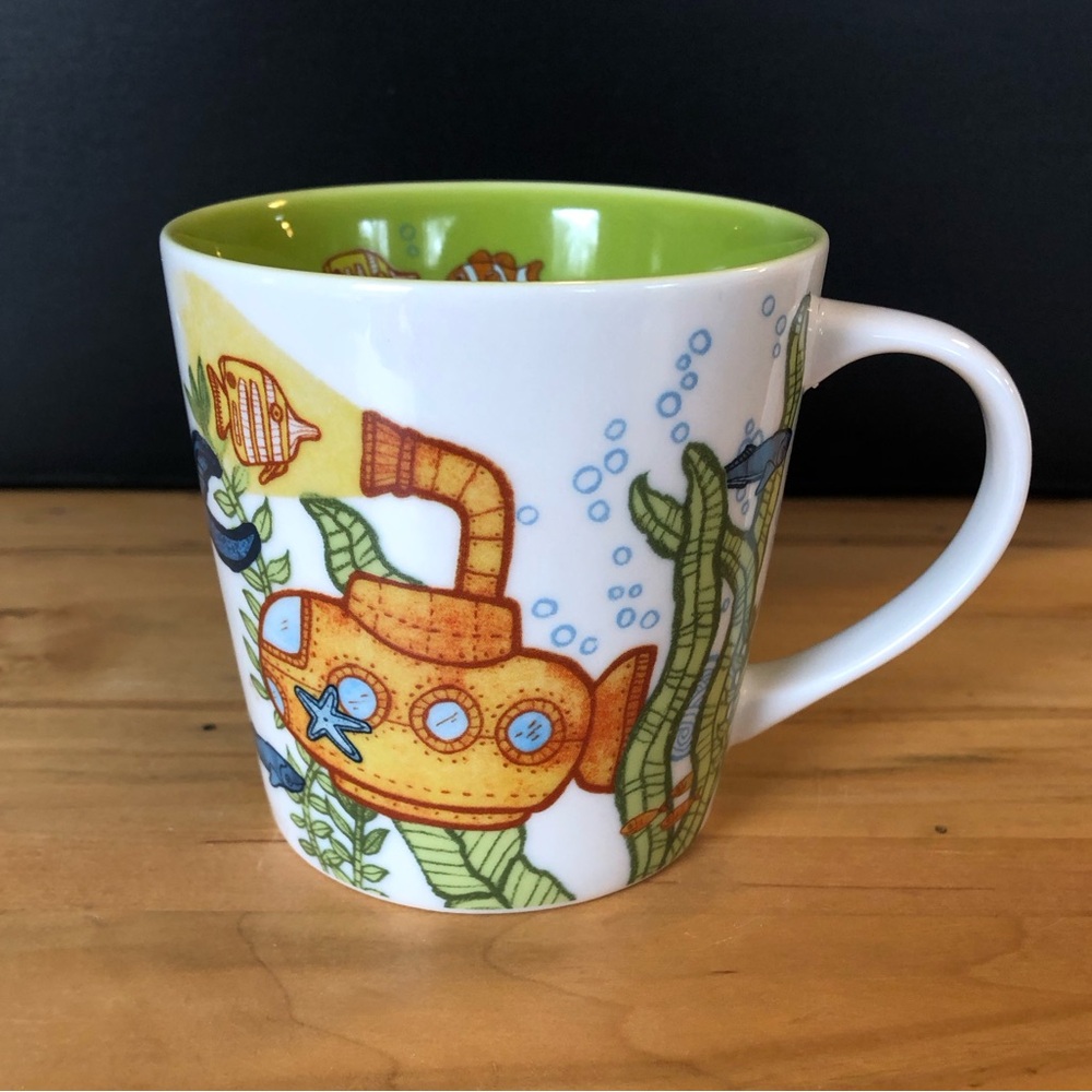 3/$40 Starbucks Submarine Sea Animals Mug